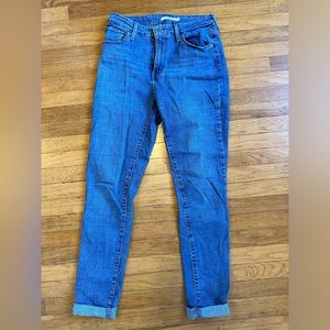 Levi’s 721 high rise skinny jeans